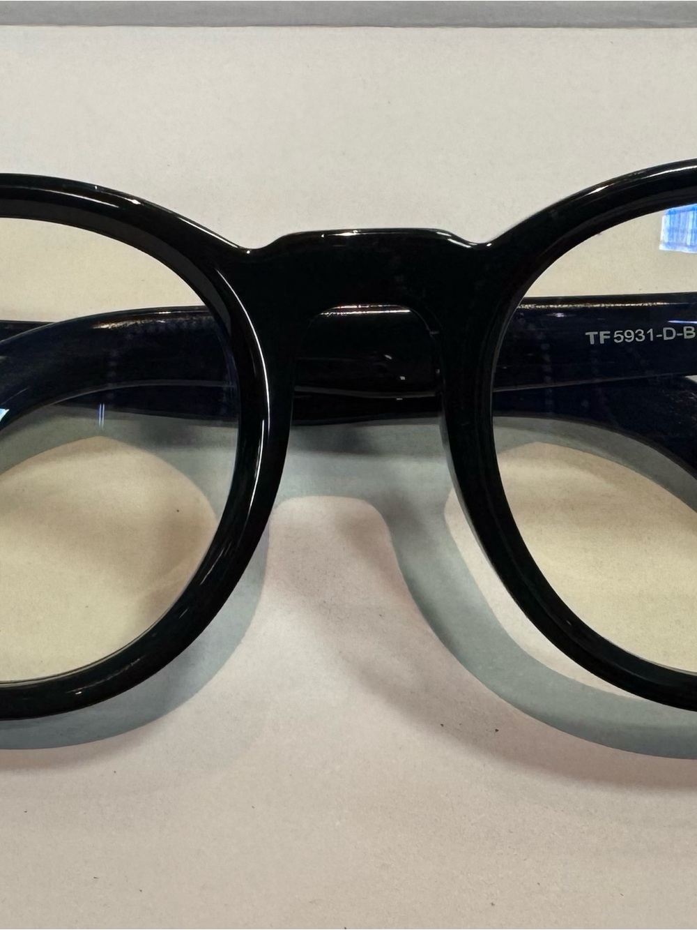 Tom Ford 5931-D-B Eco 001 Black 49/21 Blue Block filter Eyeglass Frame/Unisex